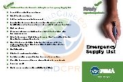 Emergency Supply List