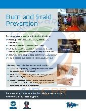 Burn and Scald Prevention Flyer